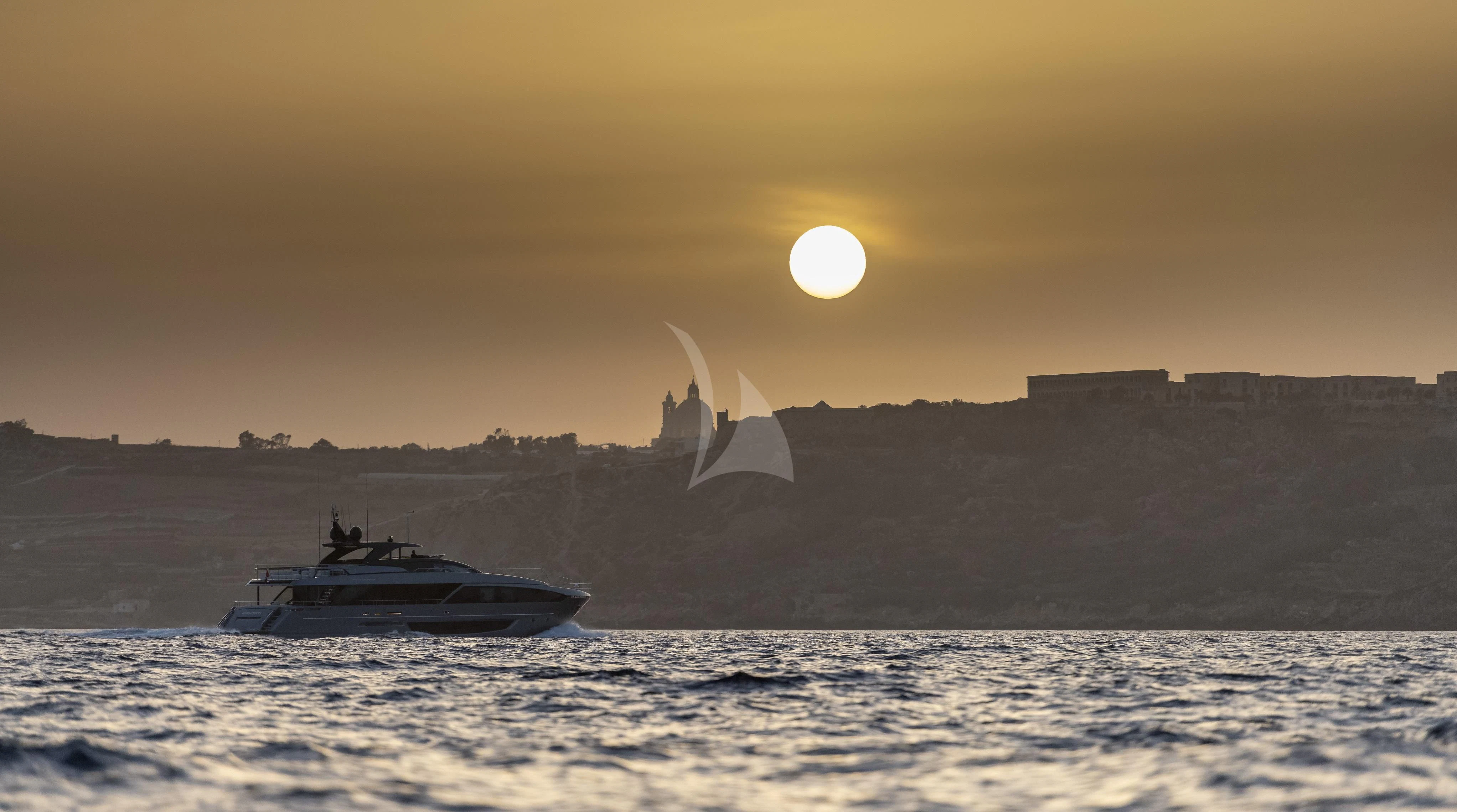 a boat in the water aboard FIGURATI Yacht for Sale