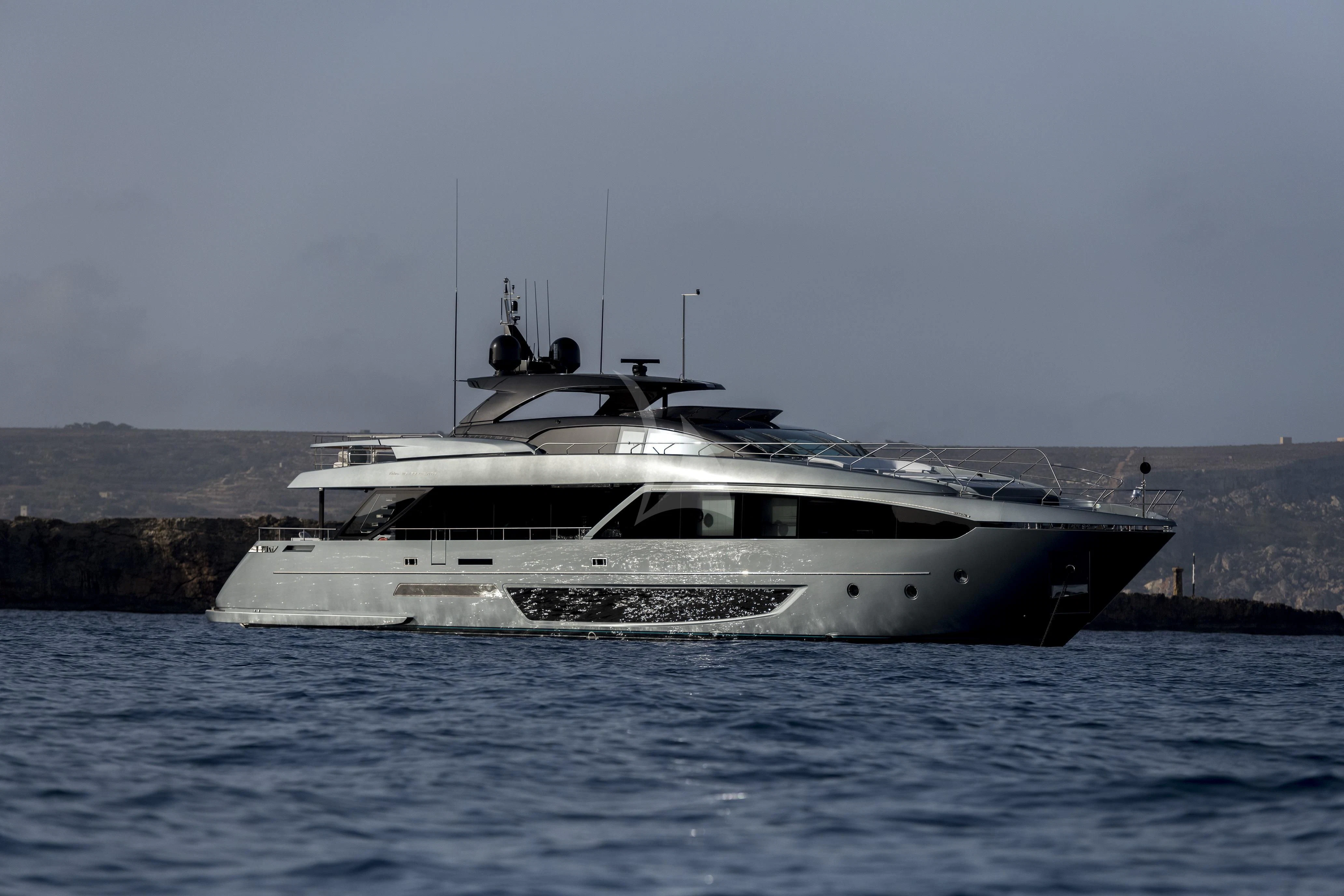 a boat in the water aboard FIGURATI Yacht for Sale