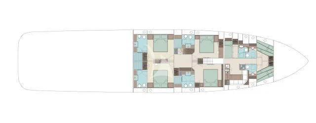 diagram aboard FIGURATI Yacht for Sale