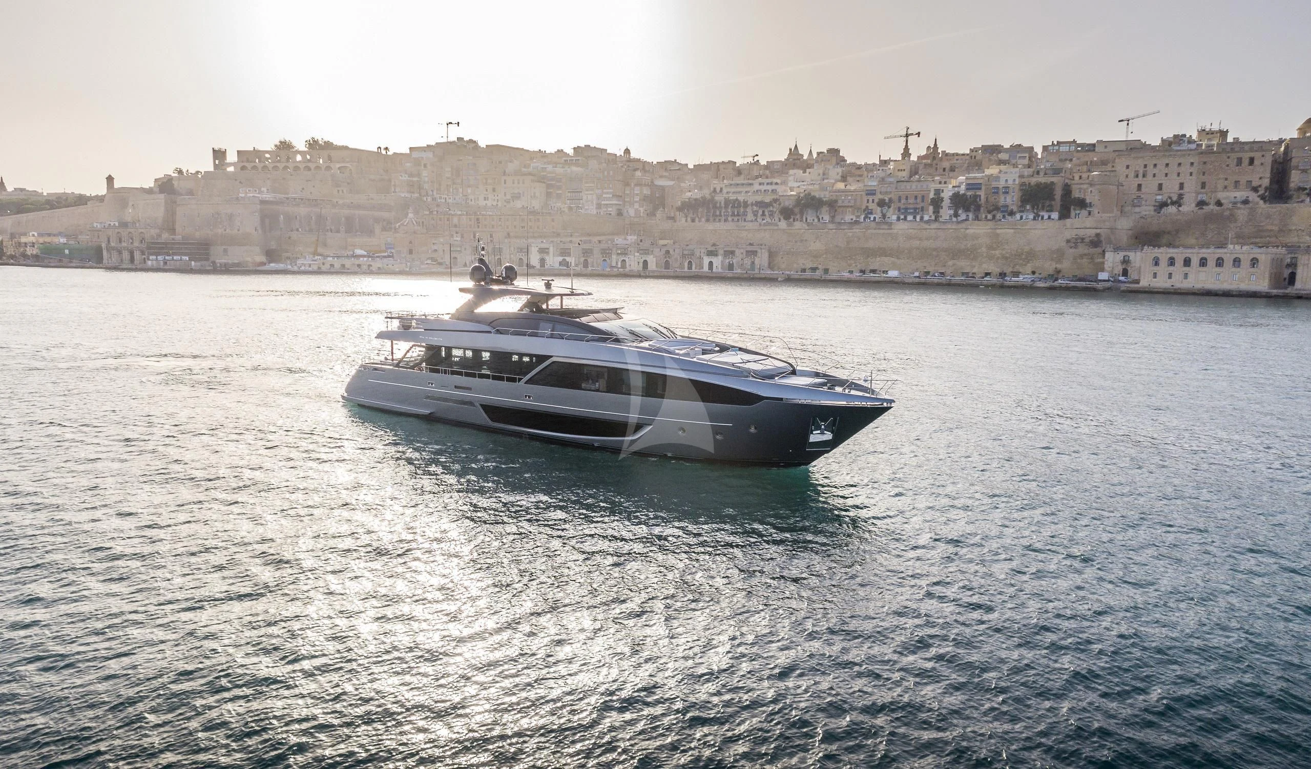 a boat in the water aboard FIGURATI Yacht for Sale