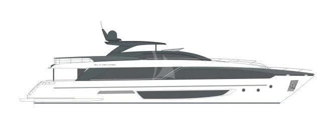 a black and white photo of a ship aboard FIGURATI Yacht for Sale