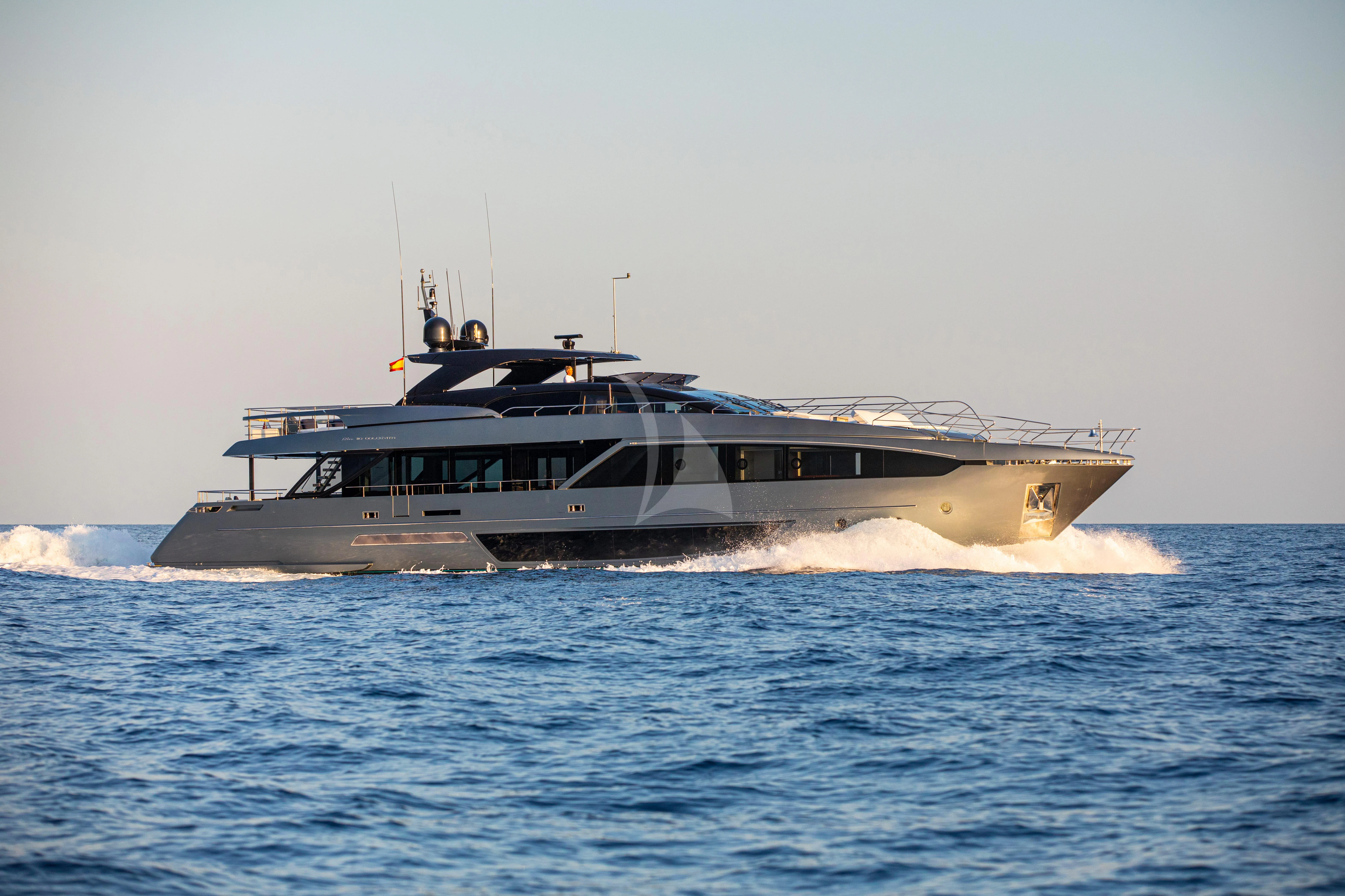 a boat on the water aboard FIGURATI Yacht for Sale