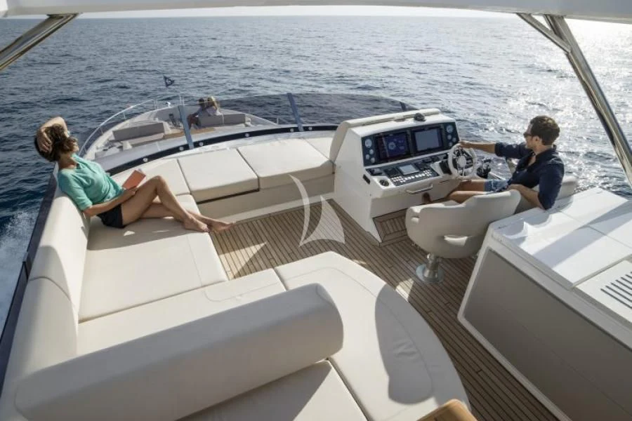 people on a boat aboard MIKEL ANGELO Yacht for Charter