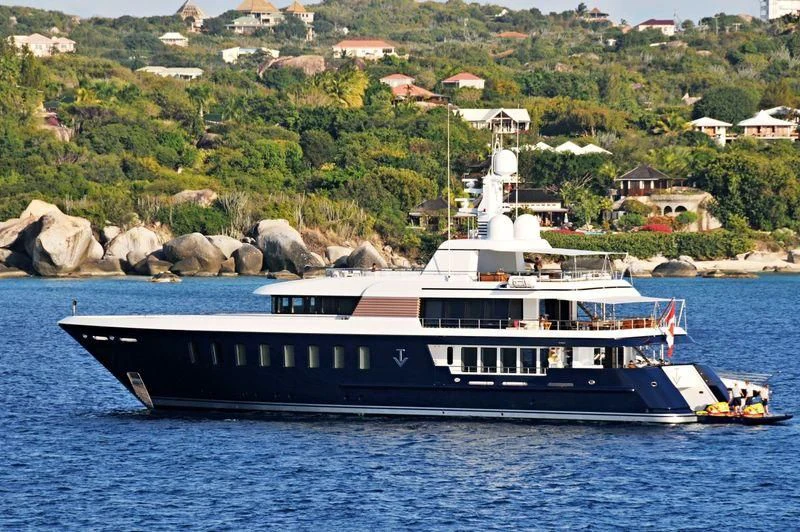 a boat on the water aboard BELLA Yacht for Sale