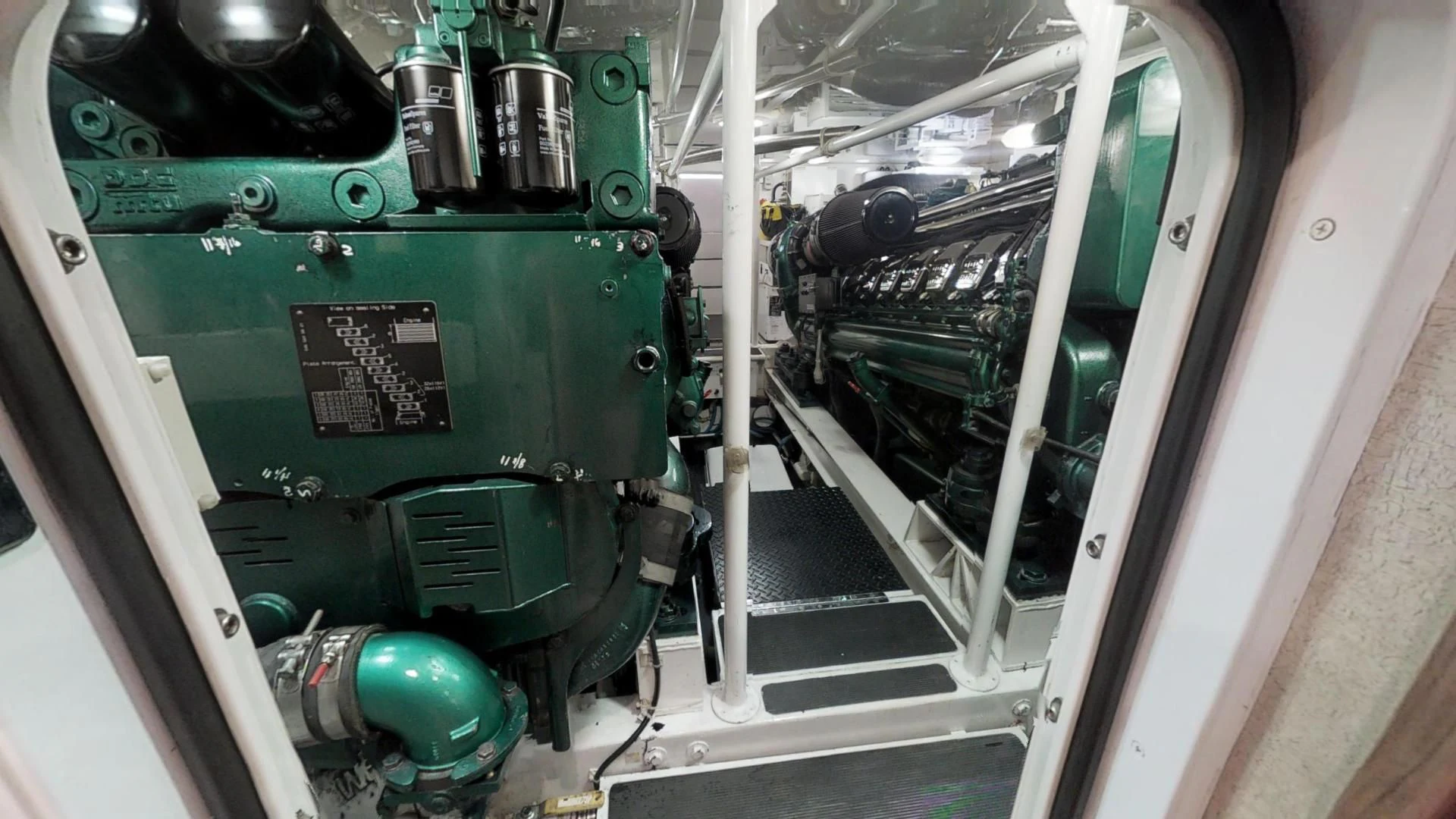 a close-up of a machine aboard PITTY Yacht for Sale