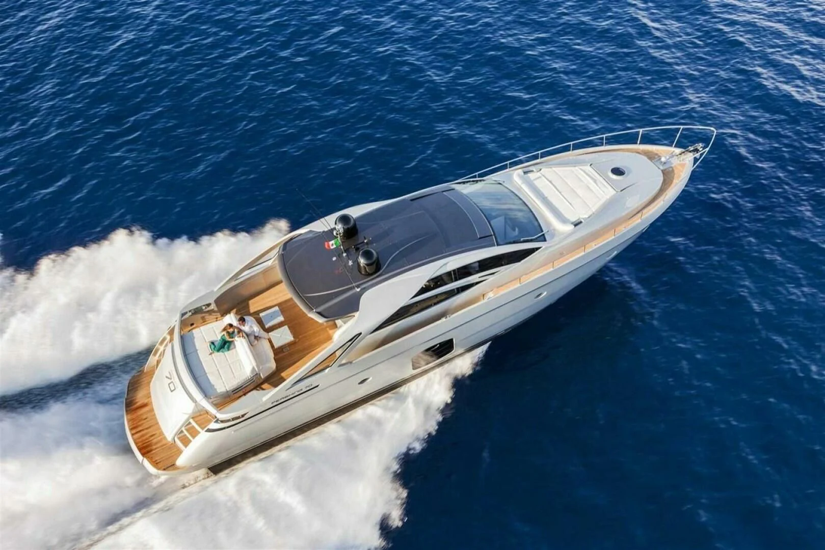 a boat on the water aboard STAR Yacht for Sale