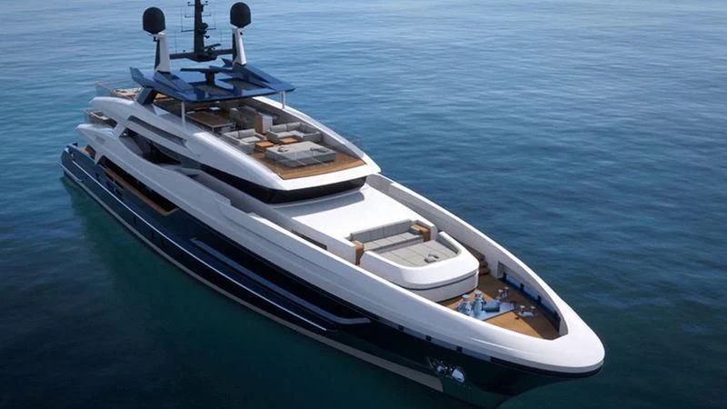 a boat on the water aboard ANDIAMO Yacht for Sale