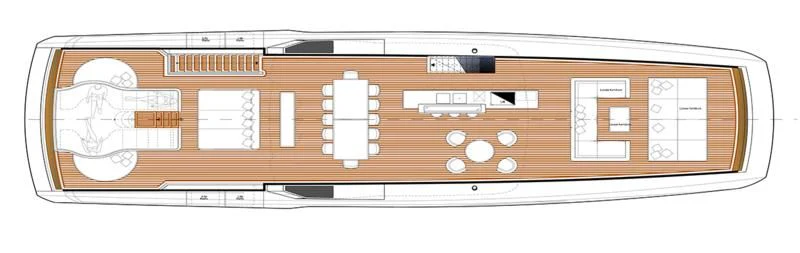 graphical user interface aboard ANDIAMO Yacht for Sale