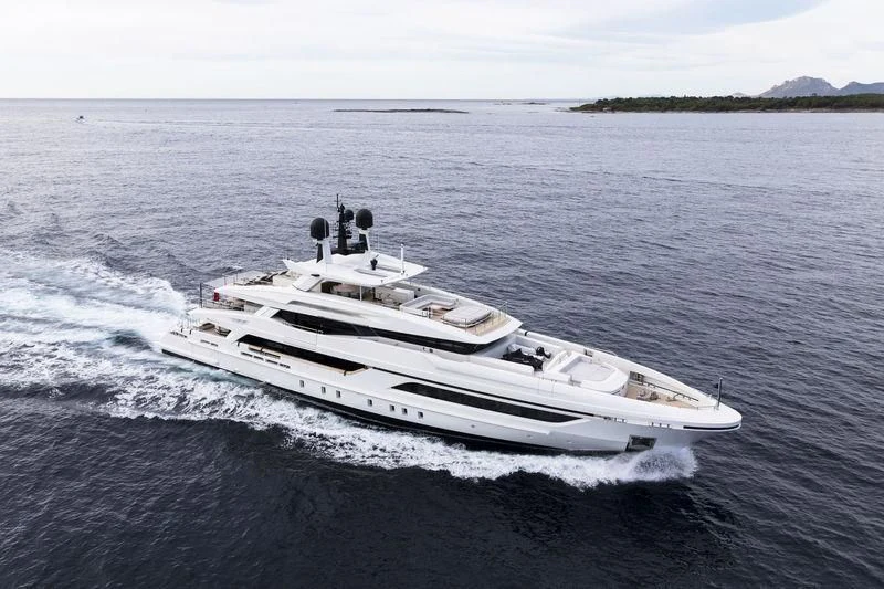 a boat on the water aboard ANDIAMO Yacht for Sale
