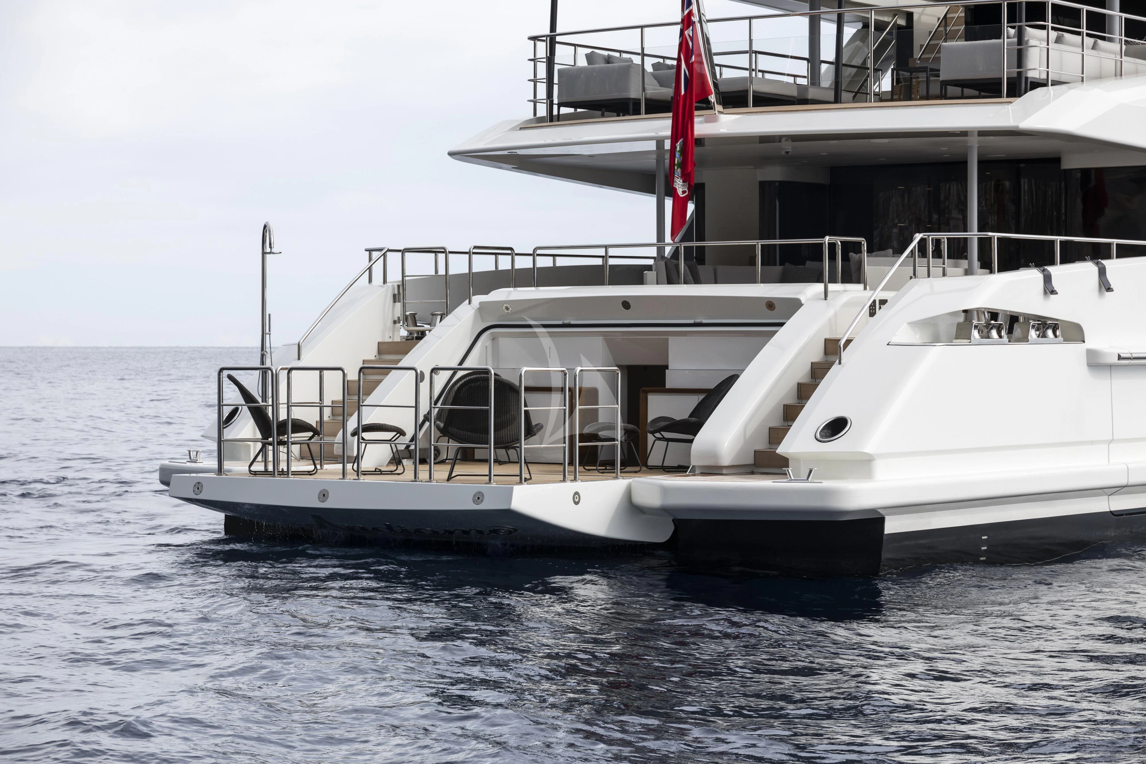 a boat on the water aboard ANDIAMO Yacht for Sale