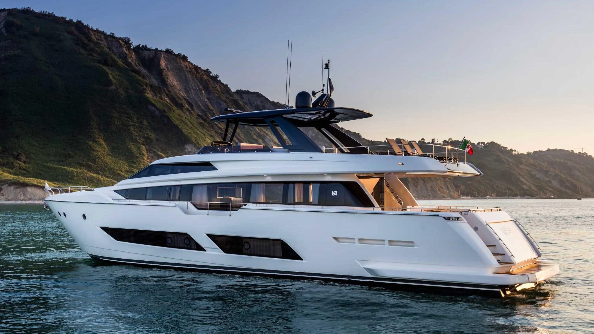 a boat on the water aboard TO INDIA Yacht for Sale