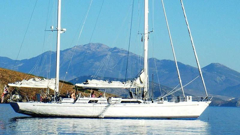 a boat on the water aboard ALMUNDARVI Yacht for Sale