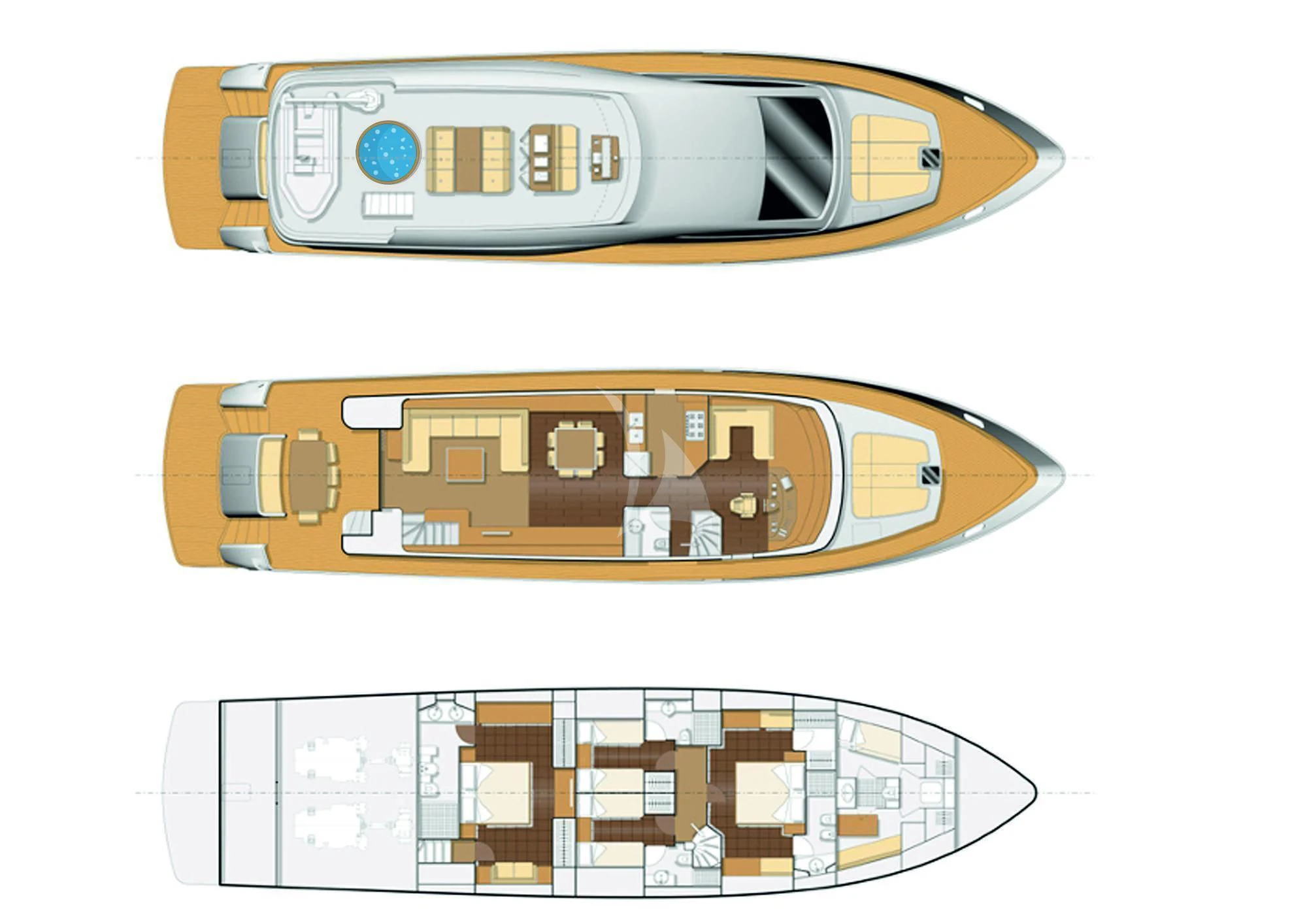engineering drawing aboard LADY LONA Yacht for Sale