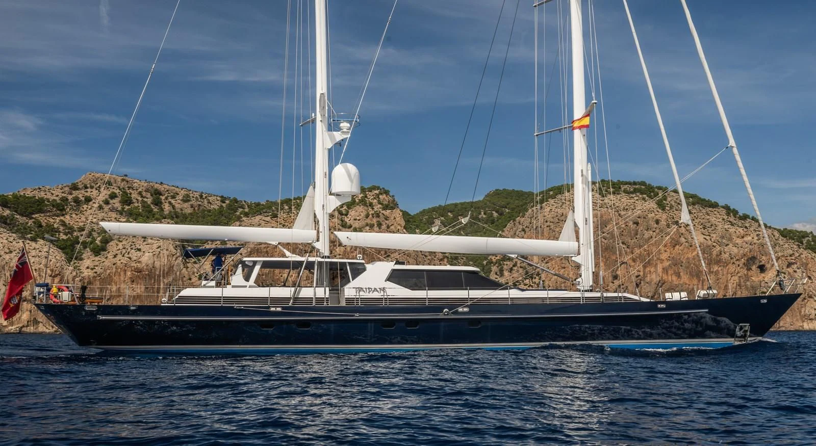 a boat on the water aboard LA CATTIVA 1 Yacht for Sale