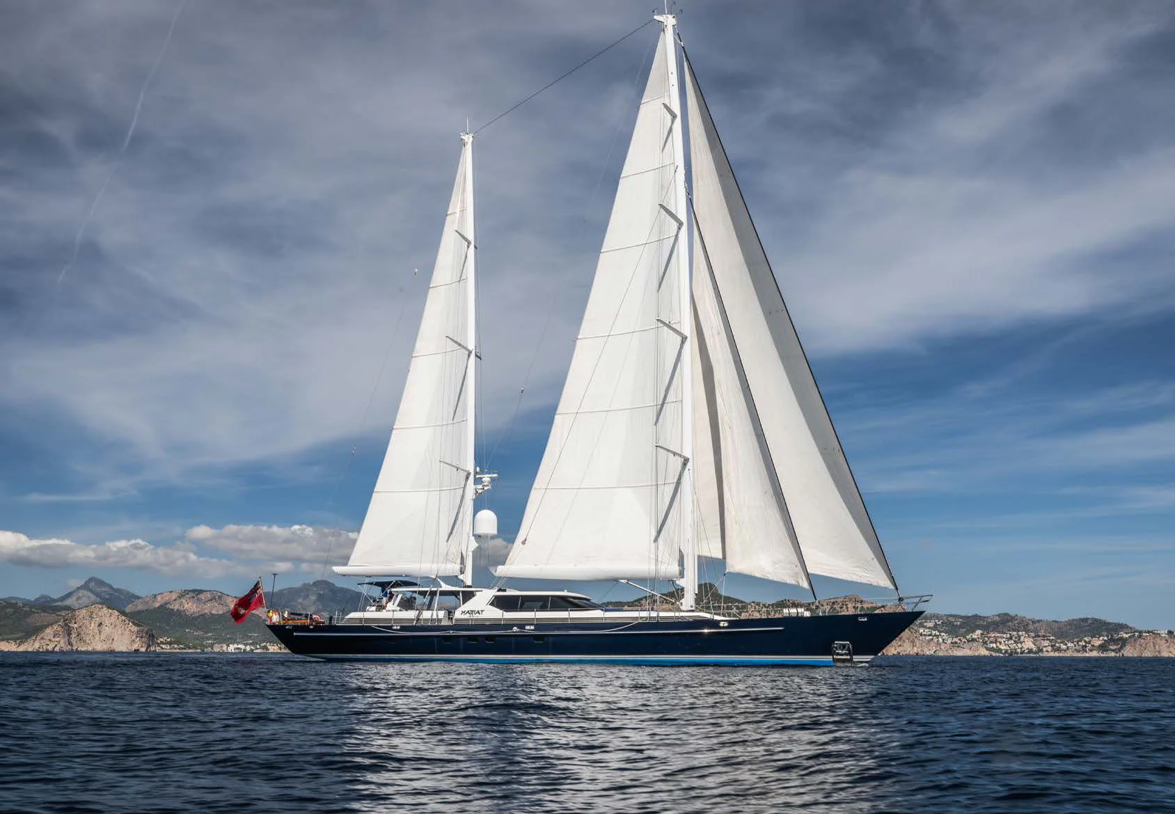 a sailboat on the water aboard LA CATTIVA 1 Yacht for Sale