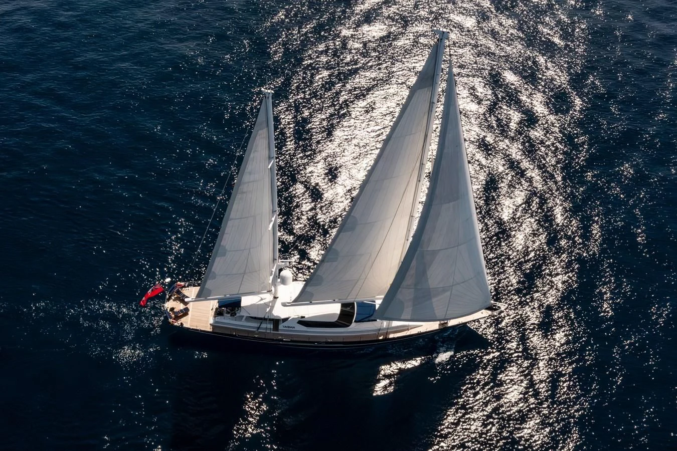 a sailboat on the water aboard LA CATTIVA 1 Yacht for Sale