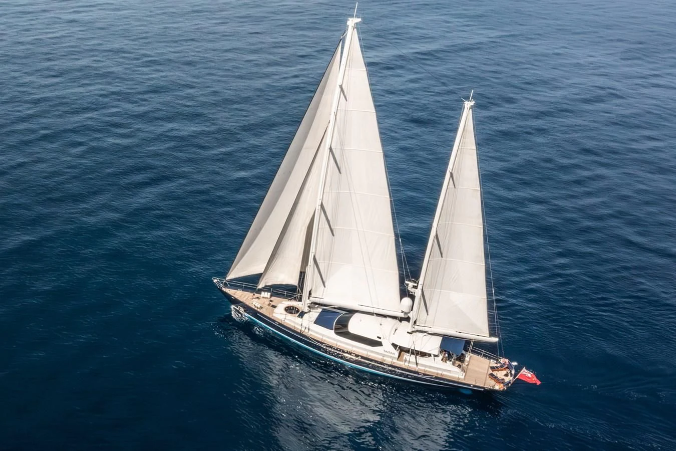 a sailboat on the water aboard LA CATTIVA 1 Yacht for Sale