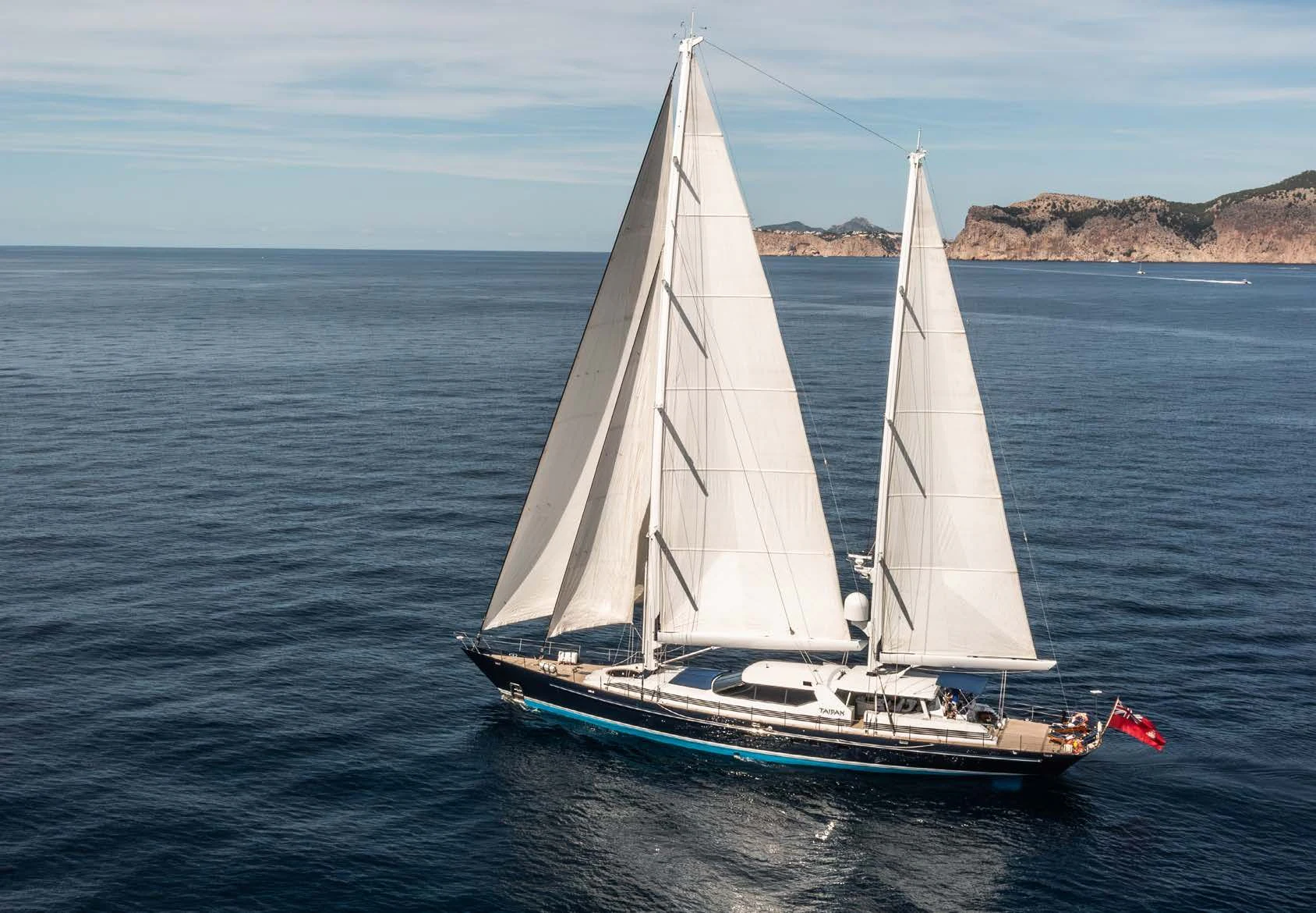 a sailboat on the water aboard LA CATTIVA 1 Yacht for Sale