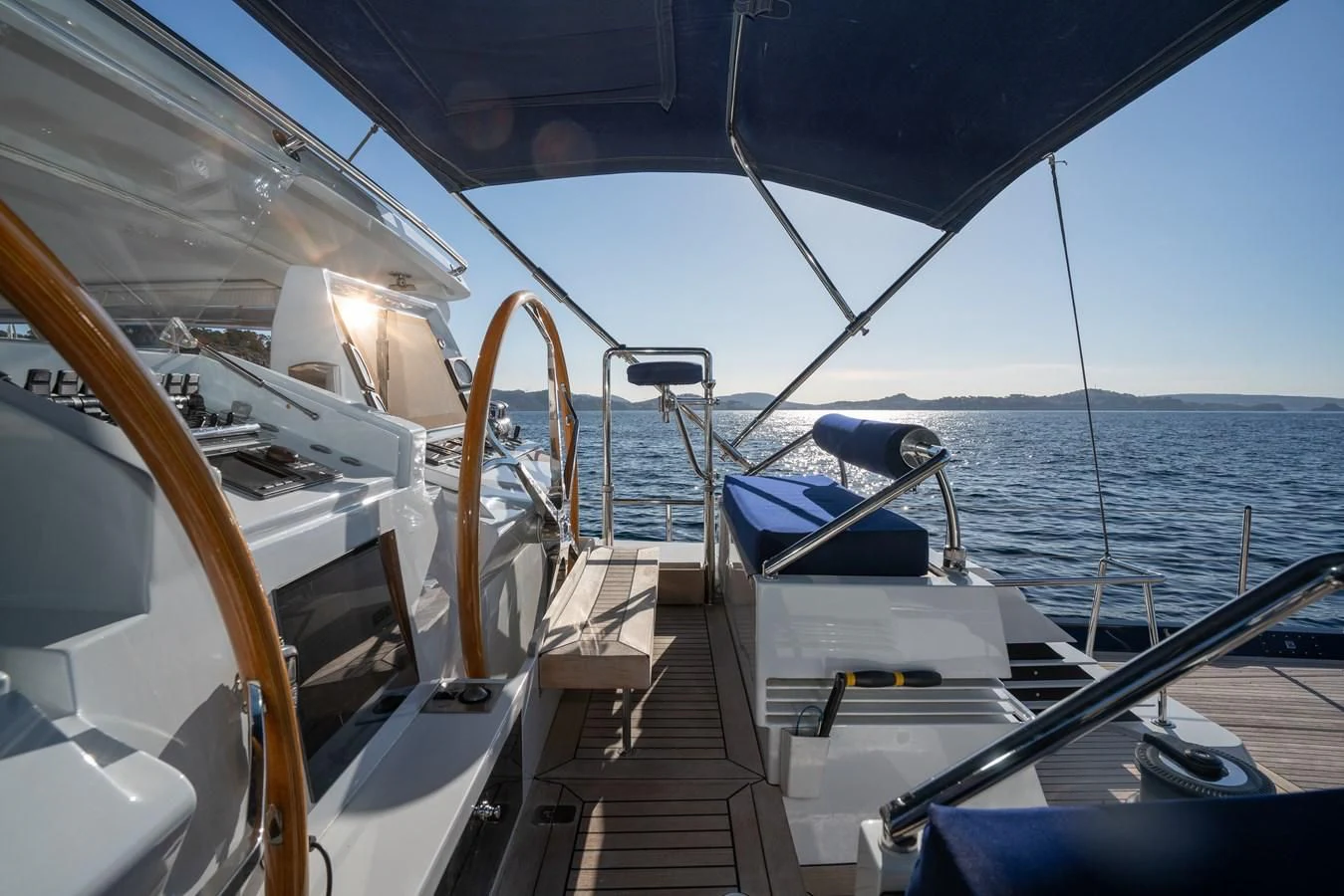 a boat on the water aboard LA CATTIVA 1 Yacht for Sale