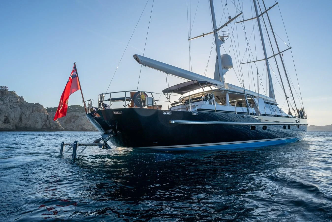 a boat on the water aboard LA CATTIVA 1 Yacht for Sale