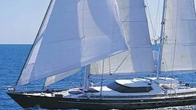 a large sailboat in the water aboard LA CATTIVA 1 Yacht for Sale