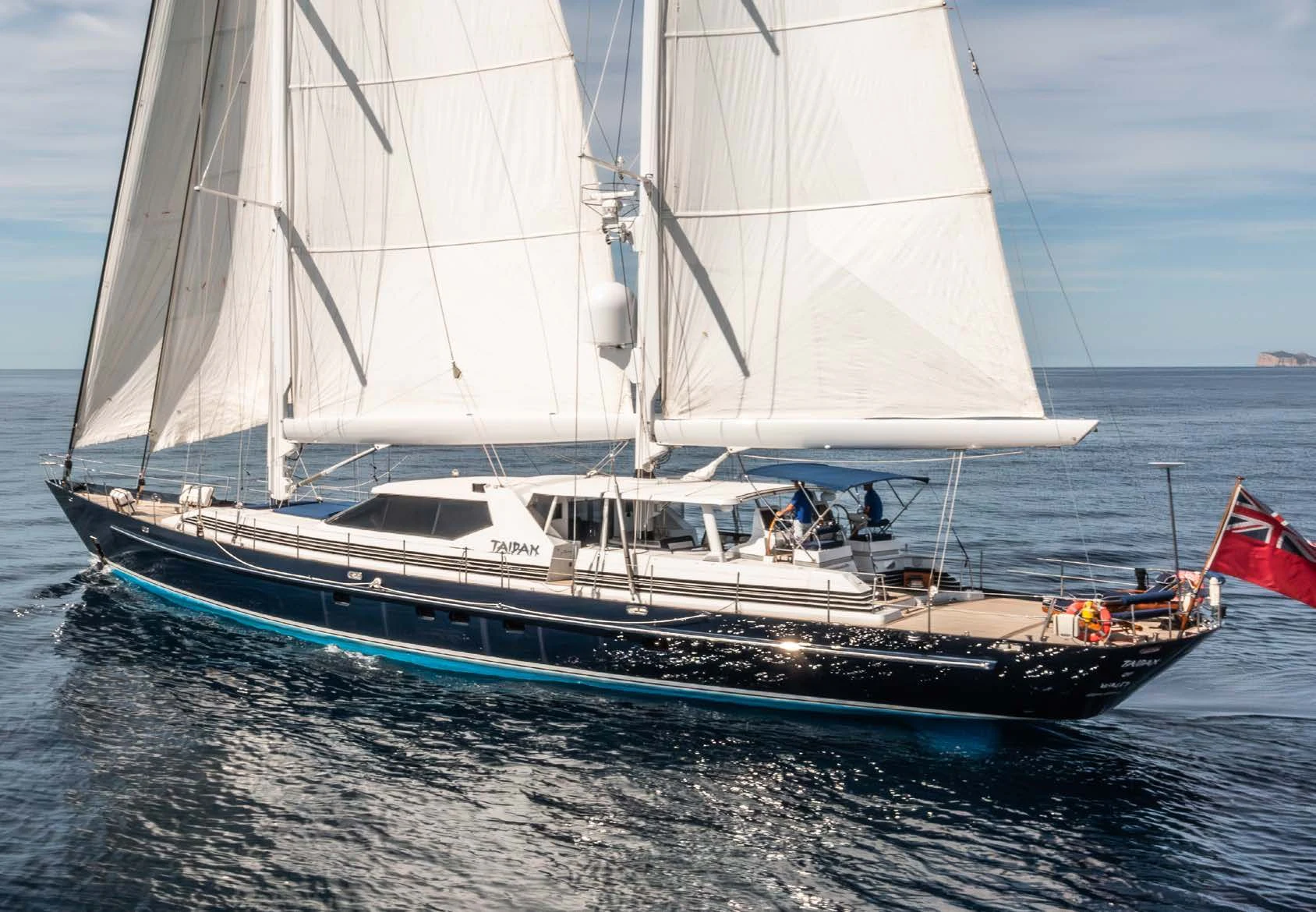 a boat on the water aboard LA CATTIVA 1 Yacht for Sale