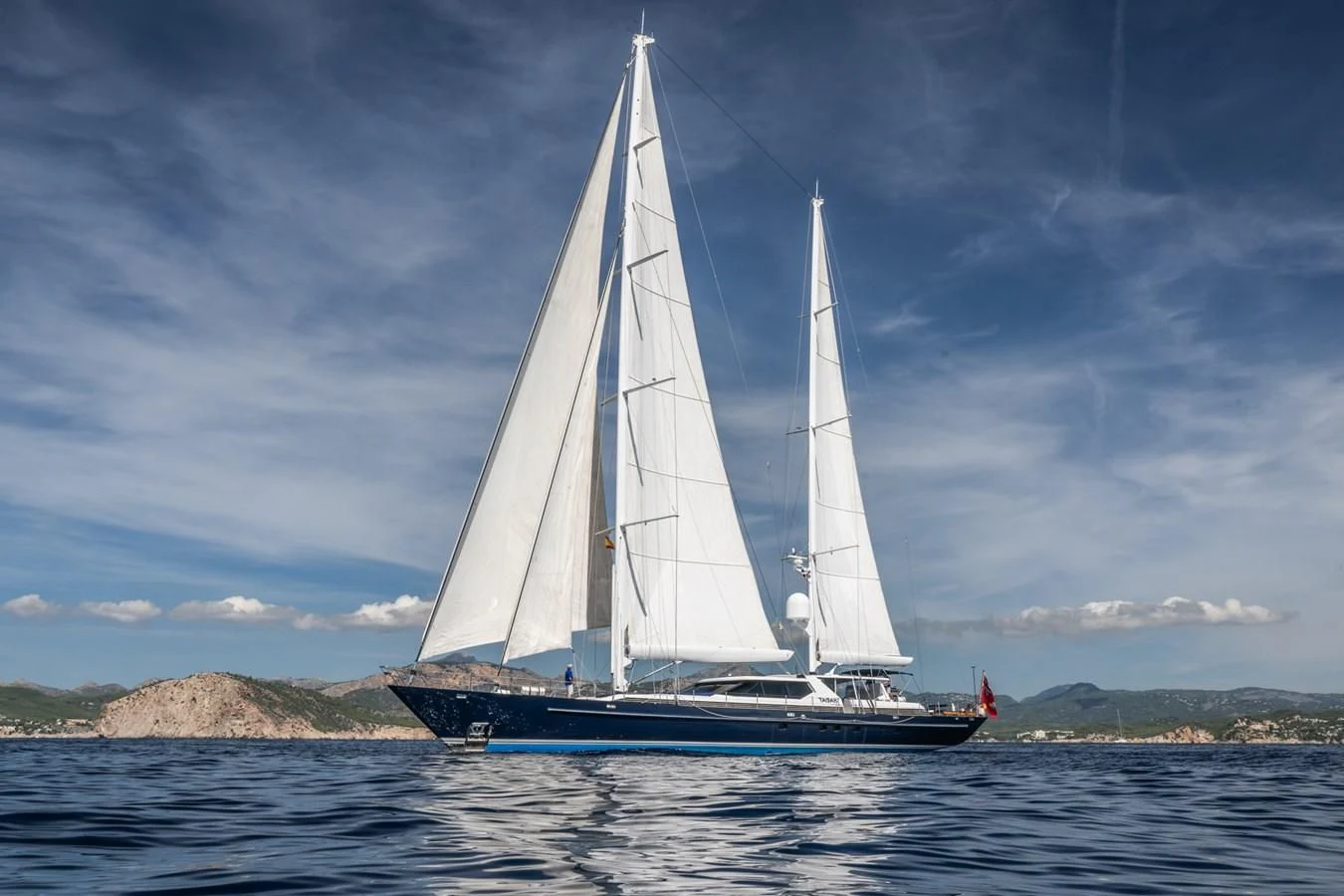 a sailboat on the water aboard LA CATTIVA 1 Yacht for Sale