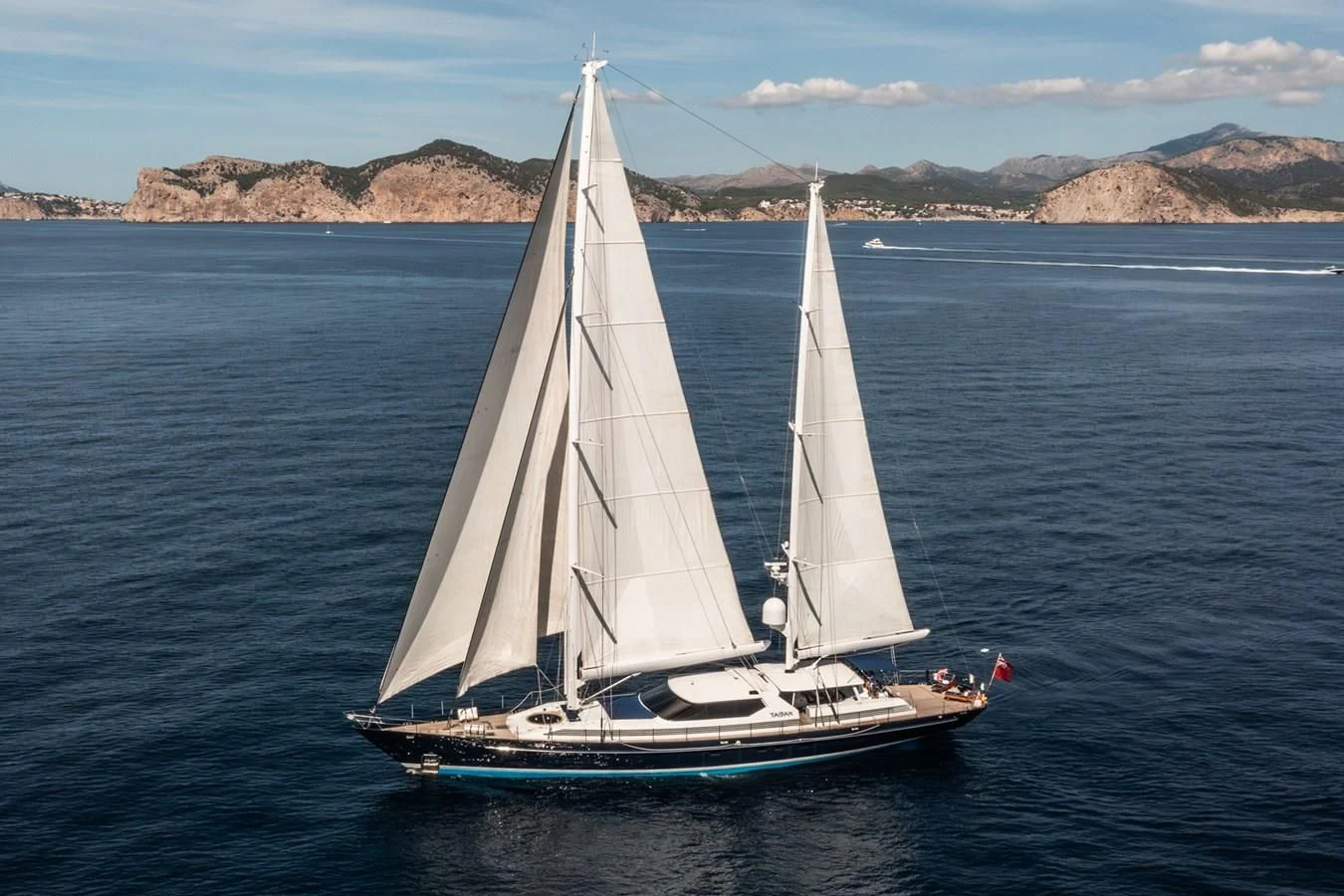 a sailboat on the water aboard LA CATTIVA 1 Yacht for Sale