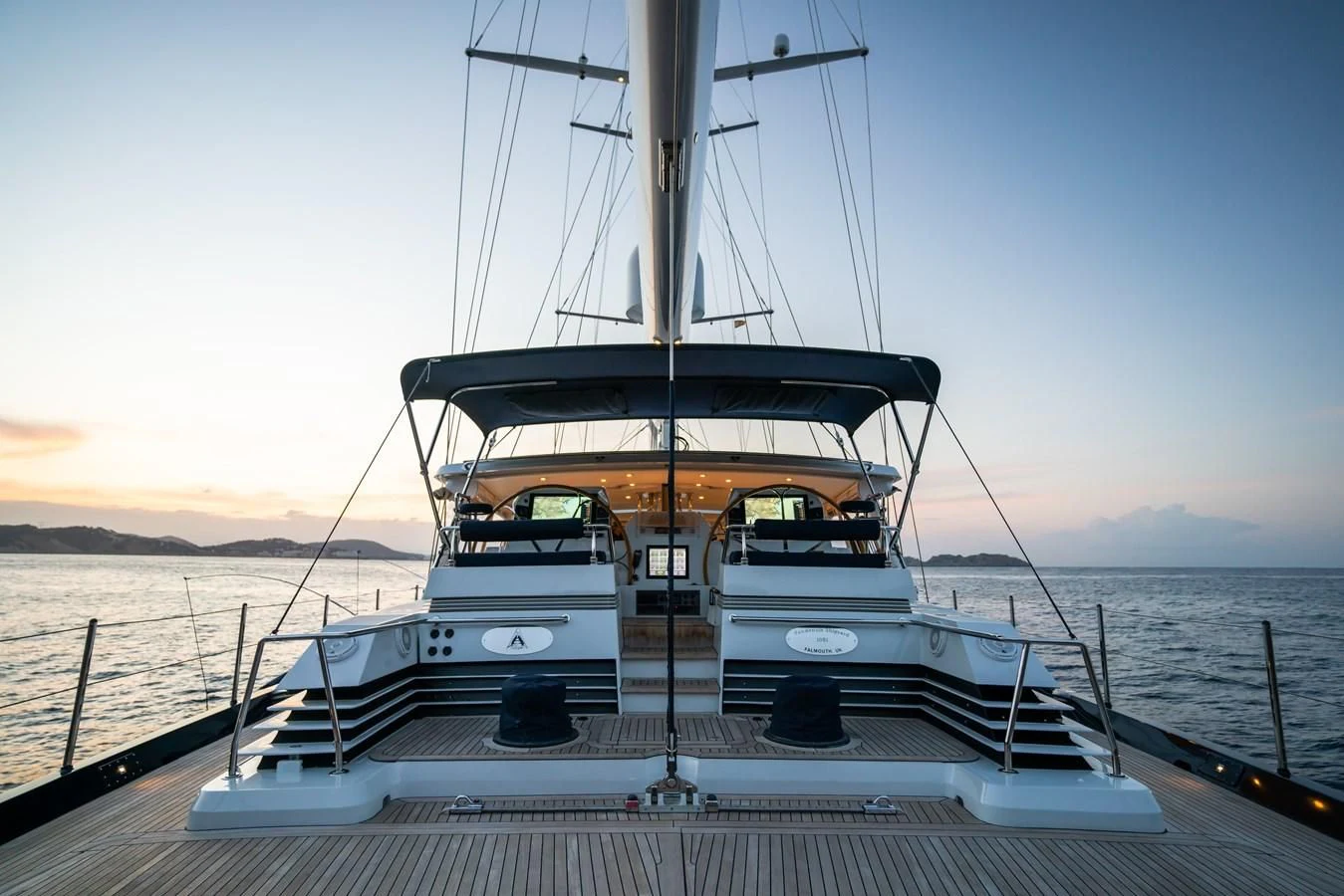 a boat on the water aboard LA CATTIVA 1 Yacht for Sale