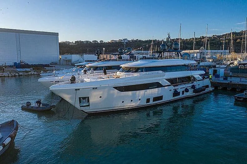 a boat in the water aboard JOANNA B Yacht for Sale