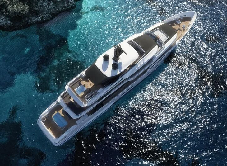 a boat in the water aboard ASANTE Yacht for Sale