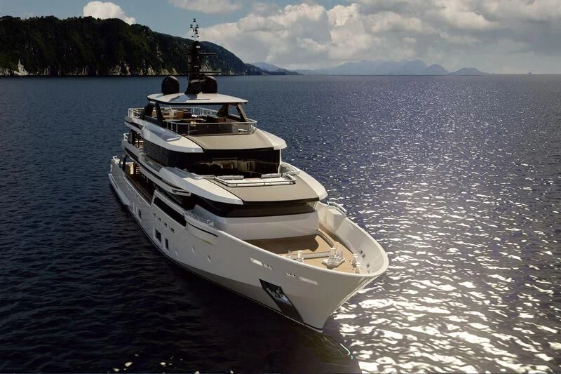 a ship on the water aboard ASANTE Yacht for Sale
