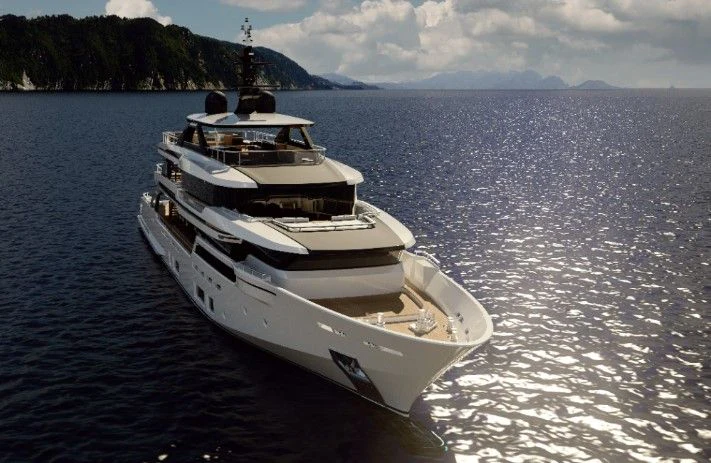 a ship on the water aboard ASANTE Yacht for Sale