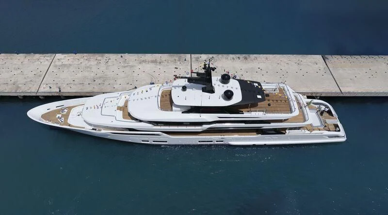 a boat on the water aboard ASANTE Yacht for Sale