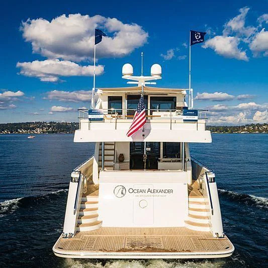a boat on the water aboard VARIABLE Yacht for Sale