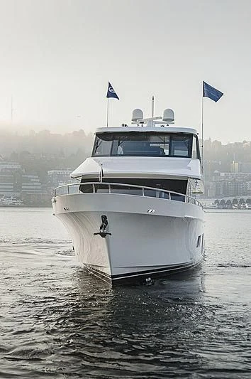 a boat in the water aboard VARIABLE Yacht for Sale