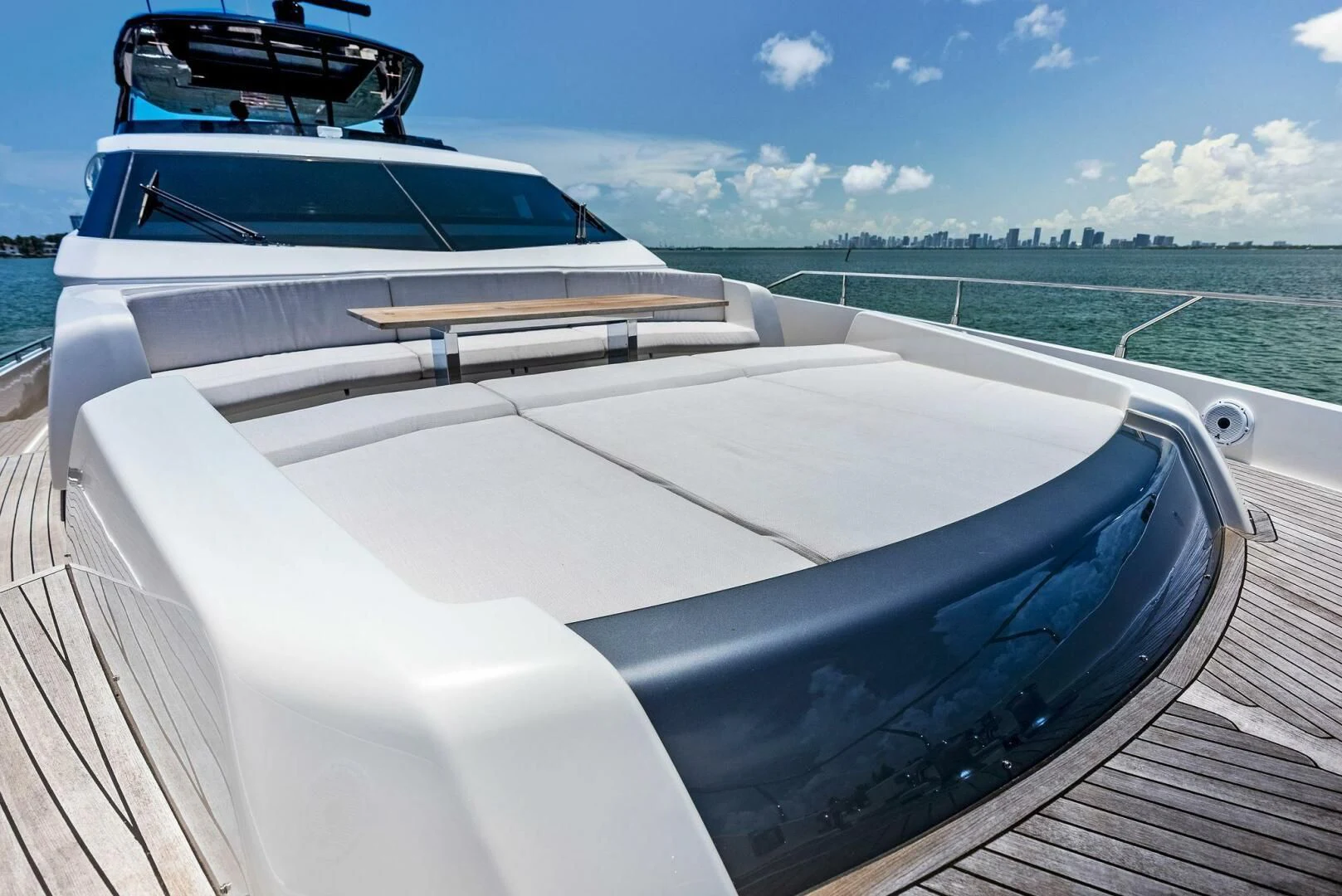 a boat on a dock aboard INEA Yacht for Sale