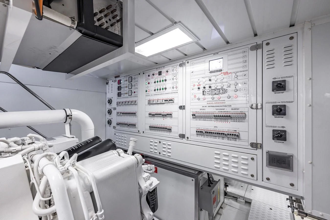 a room with medical equipment aboard COBANA Yacht for Sale