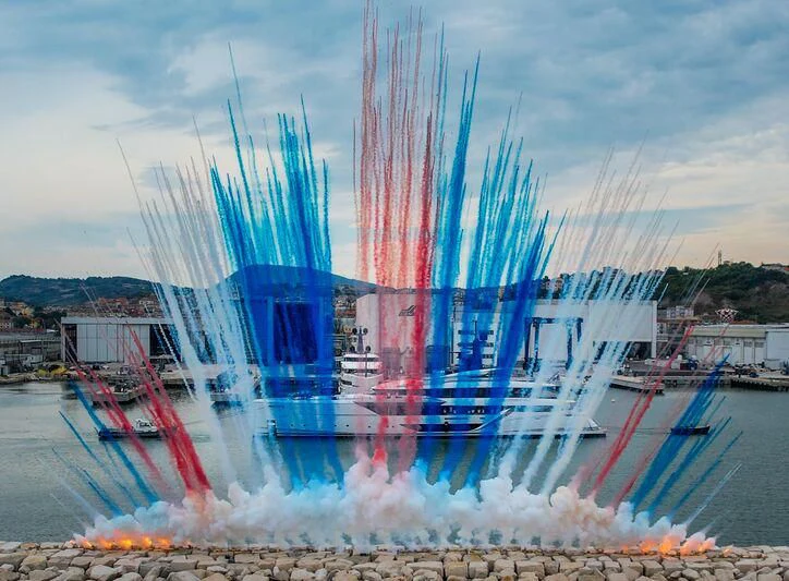 a group of water slides aboard COMFORTABLY NUMB Yacht for Sale