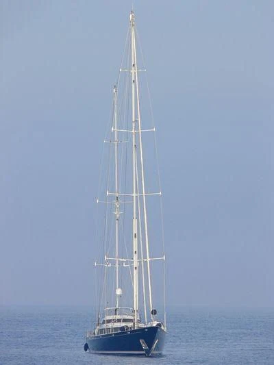 a sailboat on the water aboard ENTERPRISE C Yacht for Sale