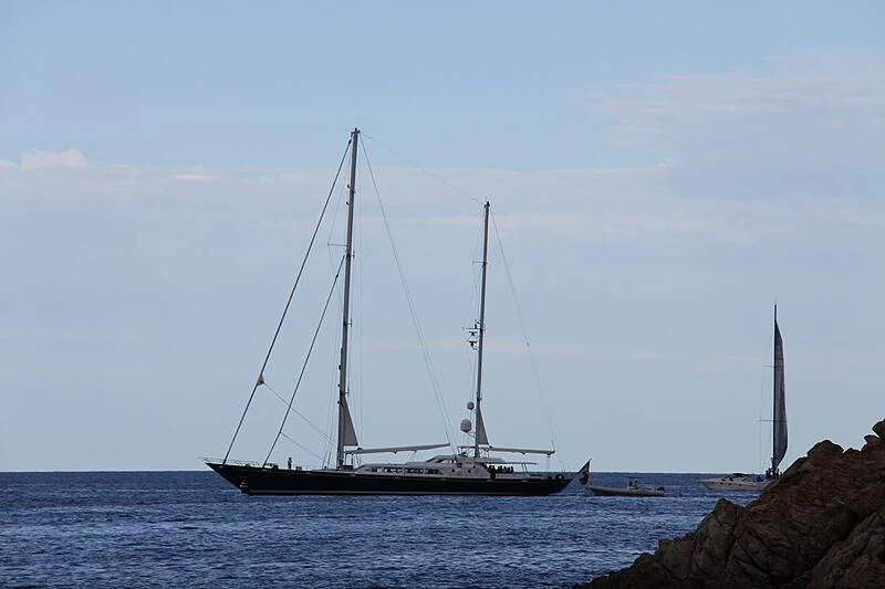 a sailboat on the water aboard ENTERPRISE C Yacht for Sale