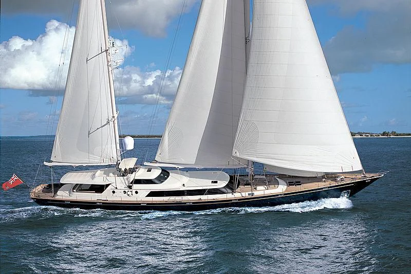 a sailboat on the water aboard ENTERPRISE C Yacht for Sale