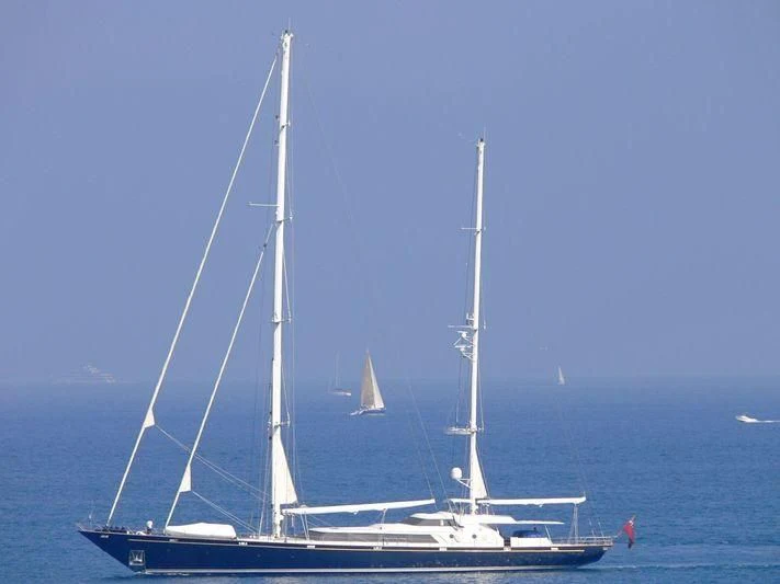a boat in the water aboard ENTERPRISE C Yacht for Sale