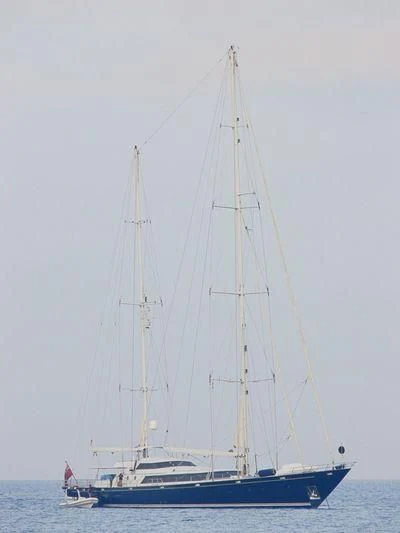 a boat sailing on the sea aboard ENTERPRISE C Yacht for Sale