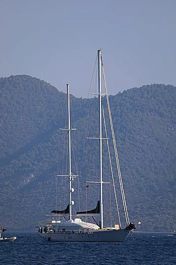 a sailboat on the water aboard G GIRL Yacht for Sale