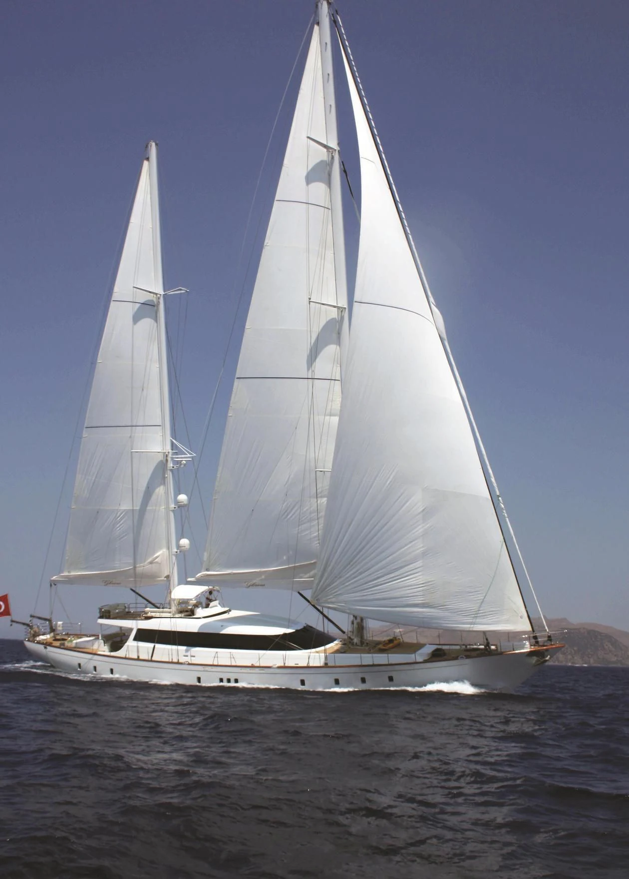 a sailboat on the water aboard G GIRL Yacht for Sale