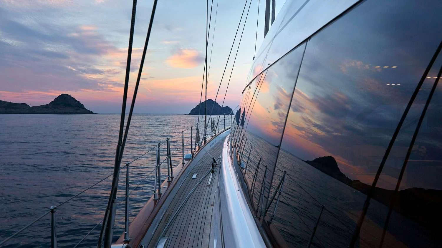 a boat on the water aboard G GIRL Yacht for Sale