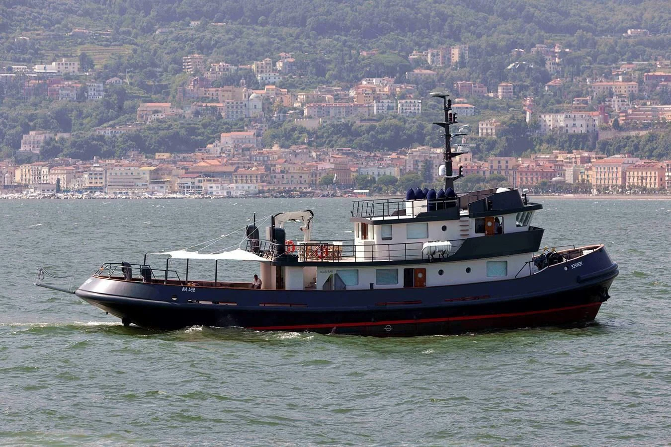 a boat on the water aboard VERVECE Yacht for Charter