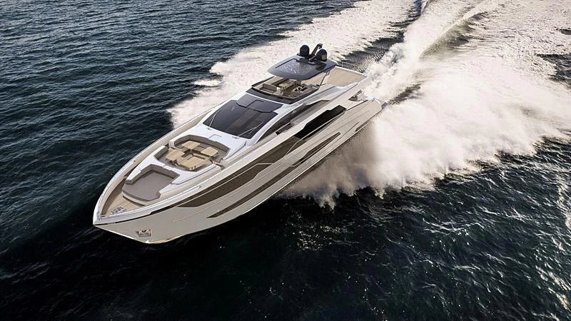 a boat on the water aboard SEDNA 100 #01 Yacht for Sale