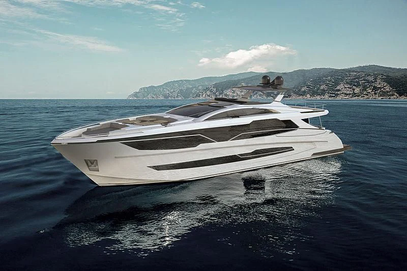 a boat on the water aboard SEDNA 100 #01 Yacht for Sale